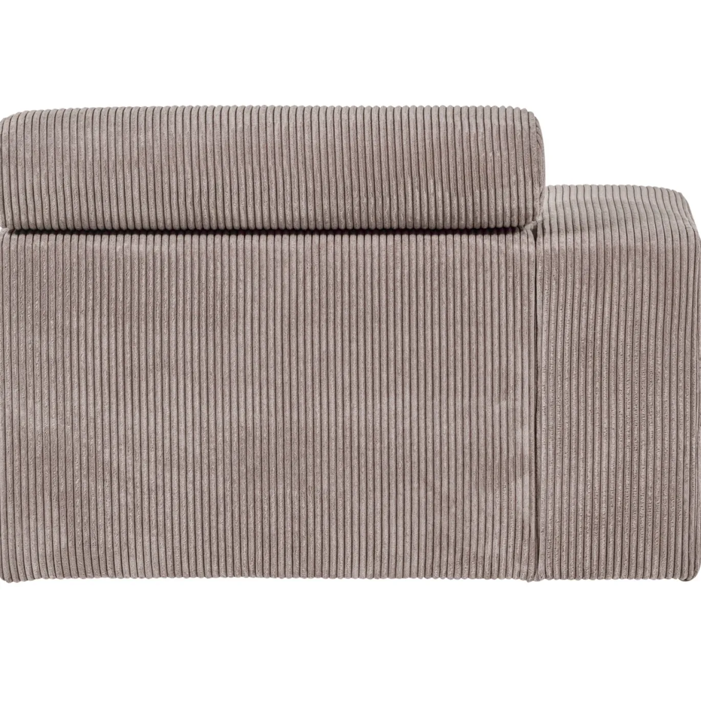 Woood Chaise Longue Novi Element Arm Links Ribstof Zand