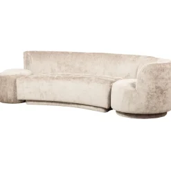 Woood Combi-popular: Bank + Fauteuil + Poef Naturel