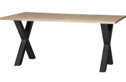 Woood Combi-tablo: Boomstam Eiken 180x90cm & Alkmaar Poot