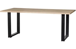 Woood Combi-tablo: Boomstam Eiken 180x90cm & U-poot