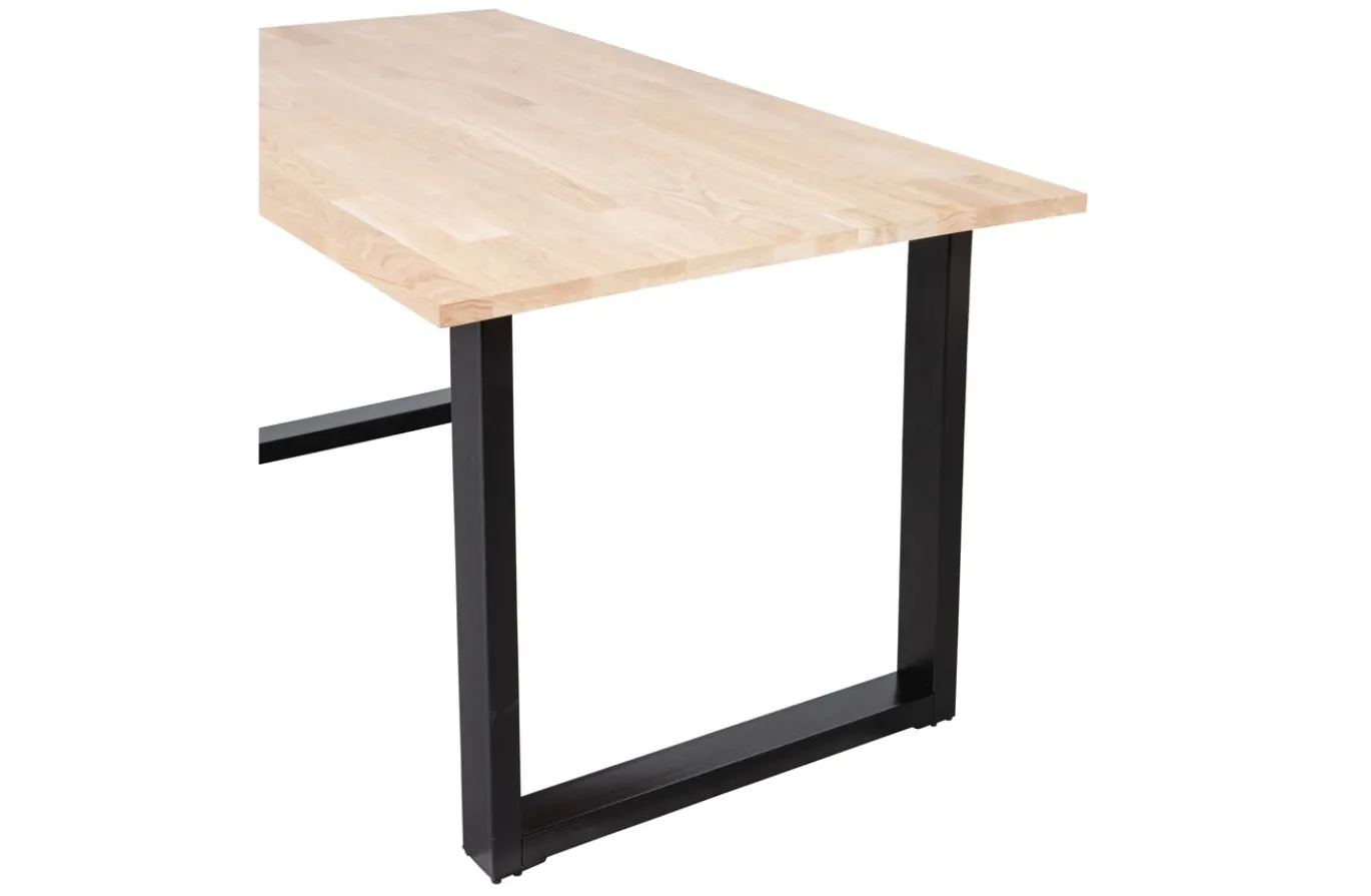 Woood Combi-tablo: Eiken 160x90cm & U-poot