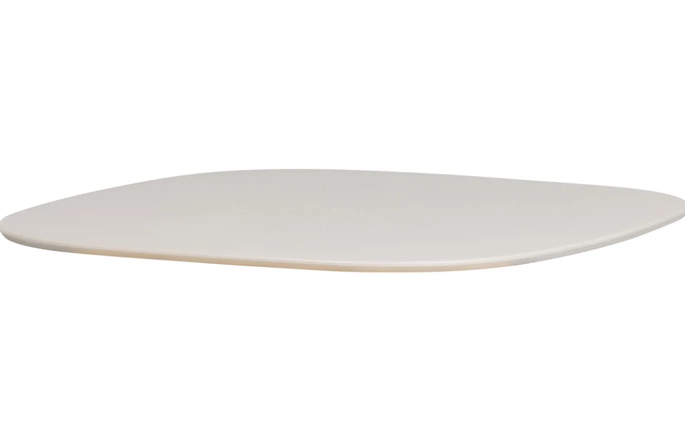 Woood Combi-tablo: Organisch Essen Mist 130x130 & 3-stand Poot