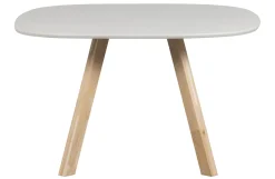 Woood Combi-tablo: Organisch Essen Mist 130x130 & 3-stand Poot