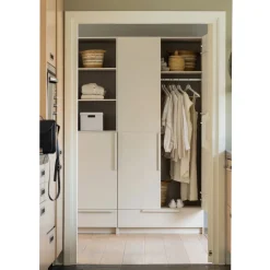 Woood 2-deurs Hangkast Pure - Splitdeur Grenen Dust