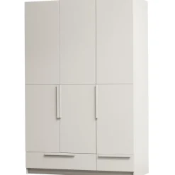 Woood 3-deurs Hang/legkast Pure - Splitdeur Grenen Dust