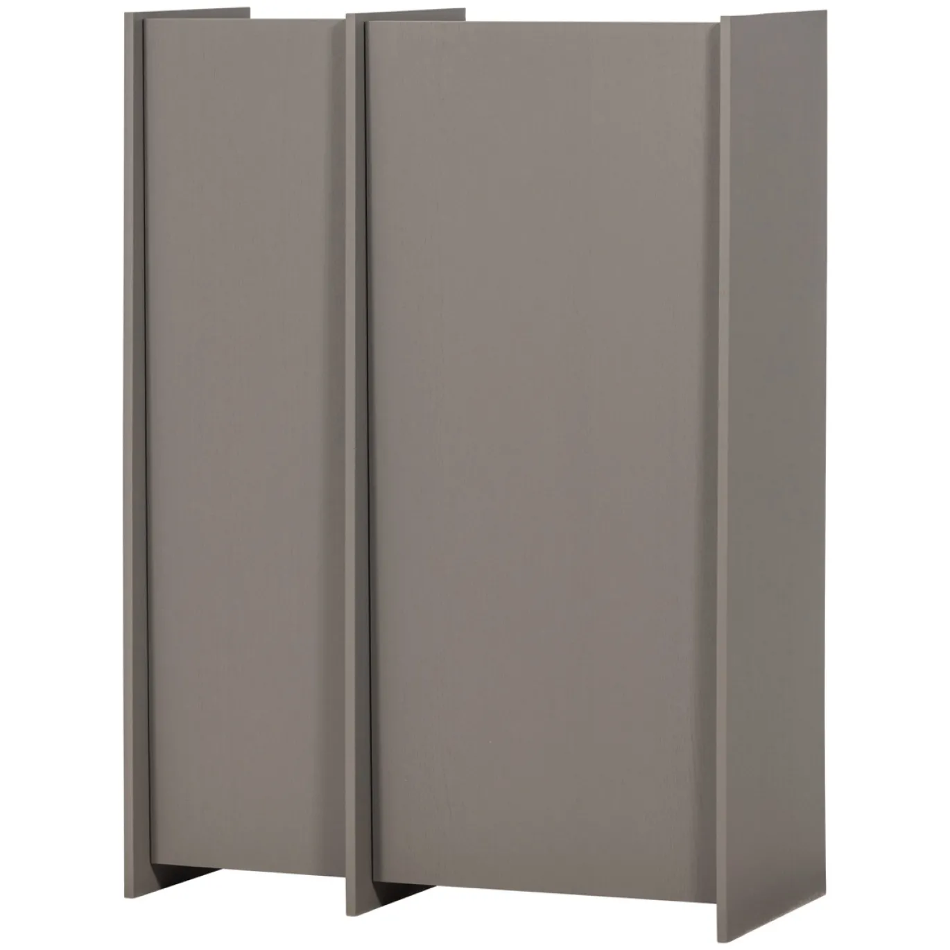 Woood 2-deurs Kast Brock Essenfineer Middenbruin