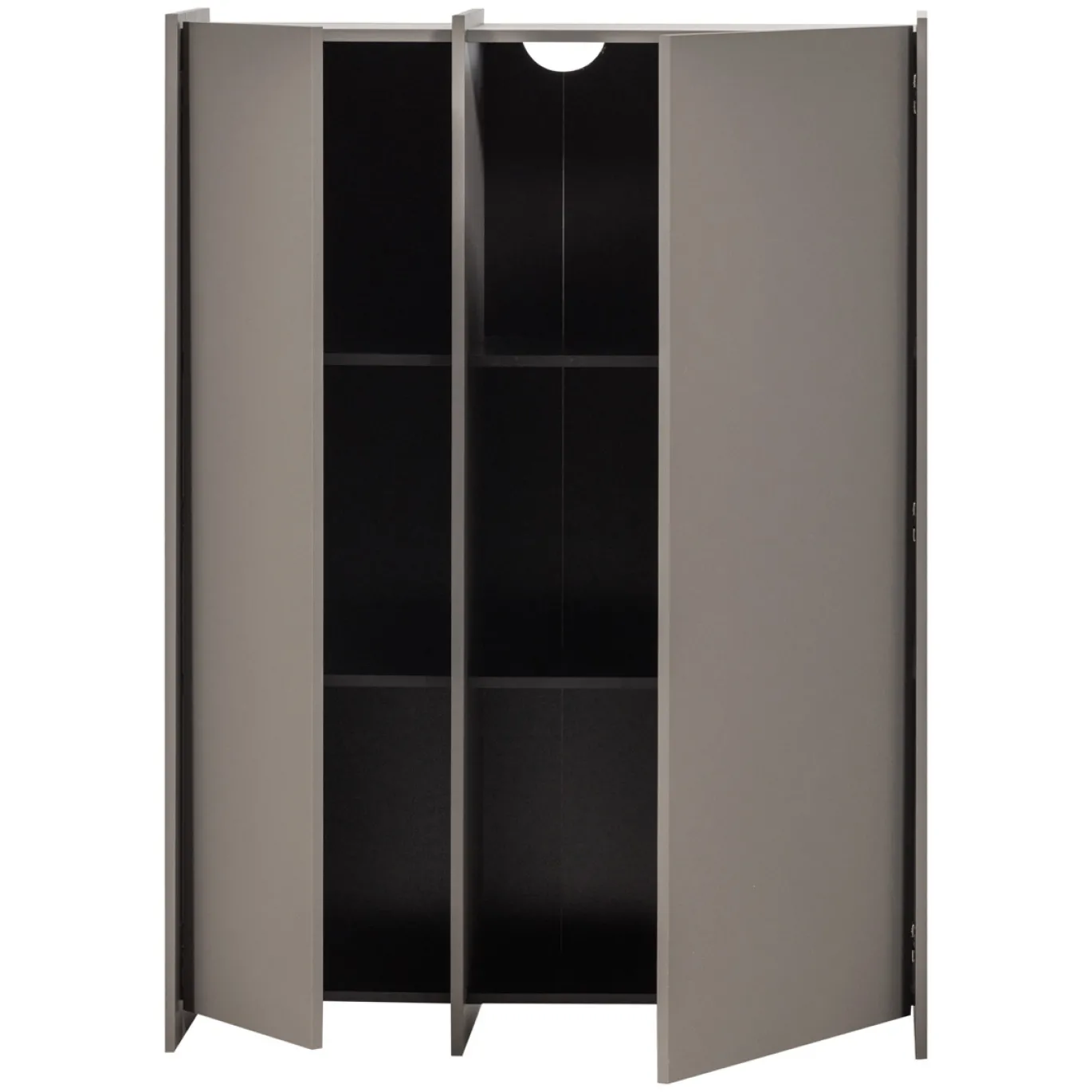 Woood 2-deurs Kast Brock Essenfineer Middenbruin