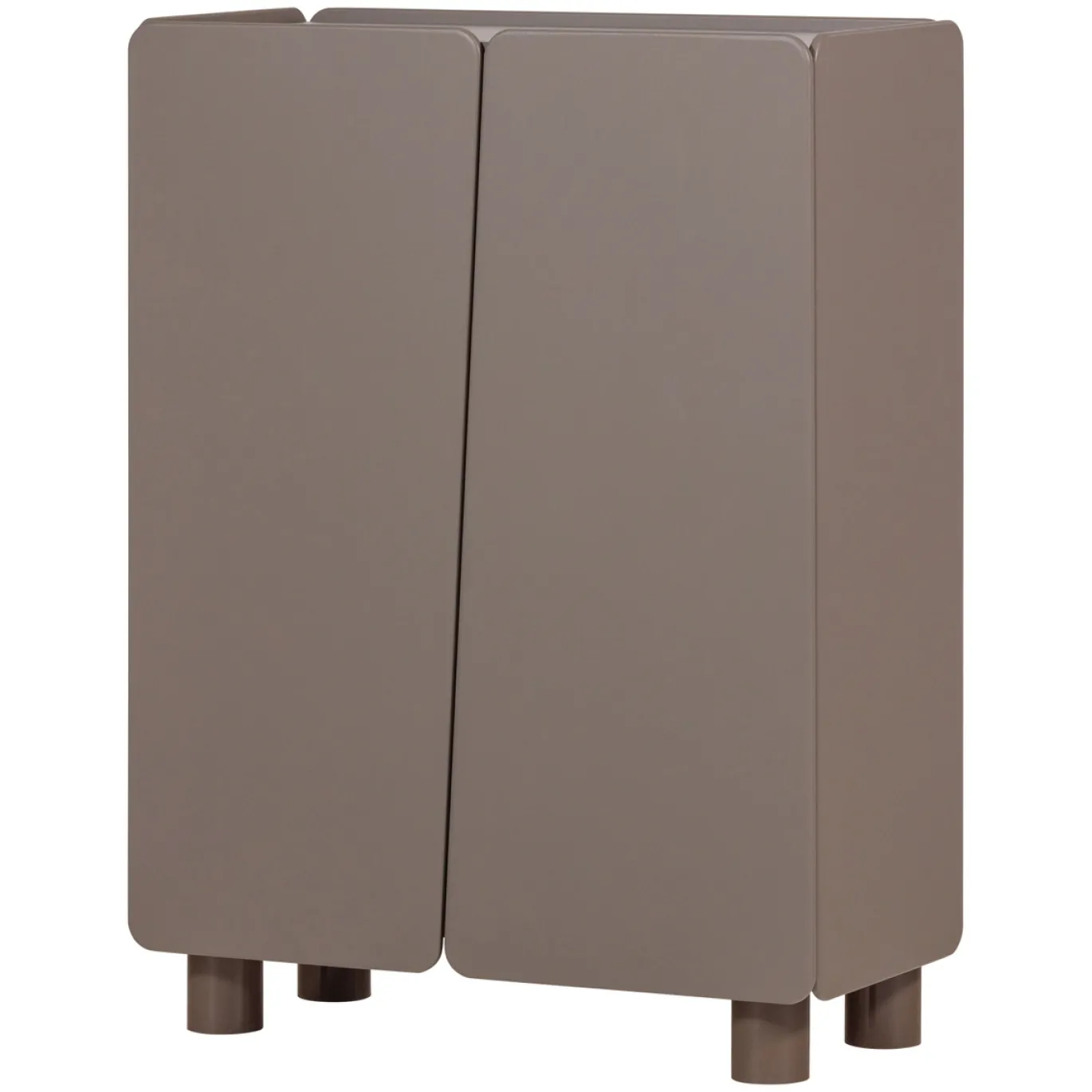 Woood 2-deurs Kast Root Grenen Truffel Bruin