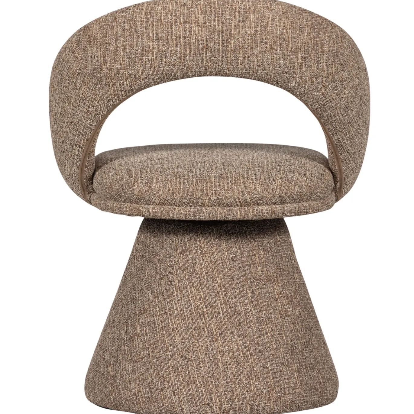 Woood Draaibare Eetkamerstoel Winter Naturel Melange