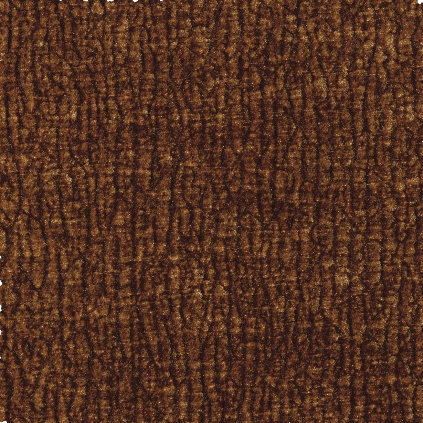 Woood Draaifauteuil Baggy 3d Chenille Middenbruin