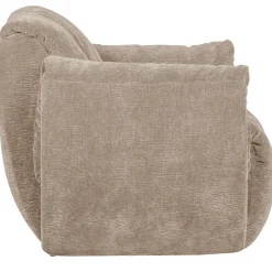 Woood Draaifauteuil Baggy 3d Chenille Zand
