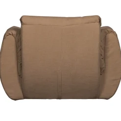 Woood Draaifauteuil Baggy Geweven Chenille Bruin