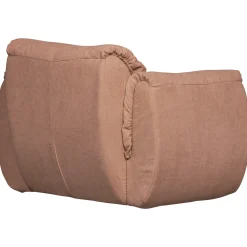 Woood Draaifauteuil Baggy Geweven Chenille Oudroze