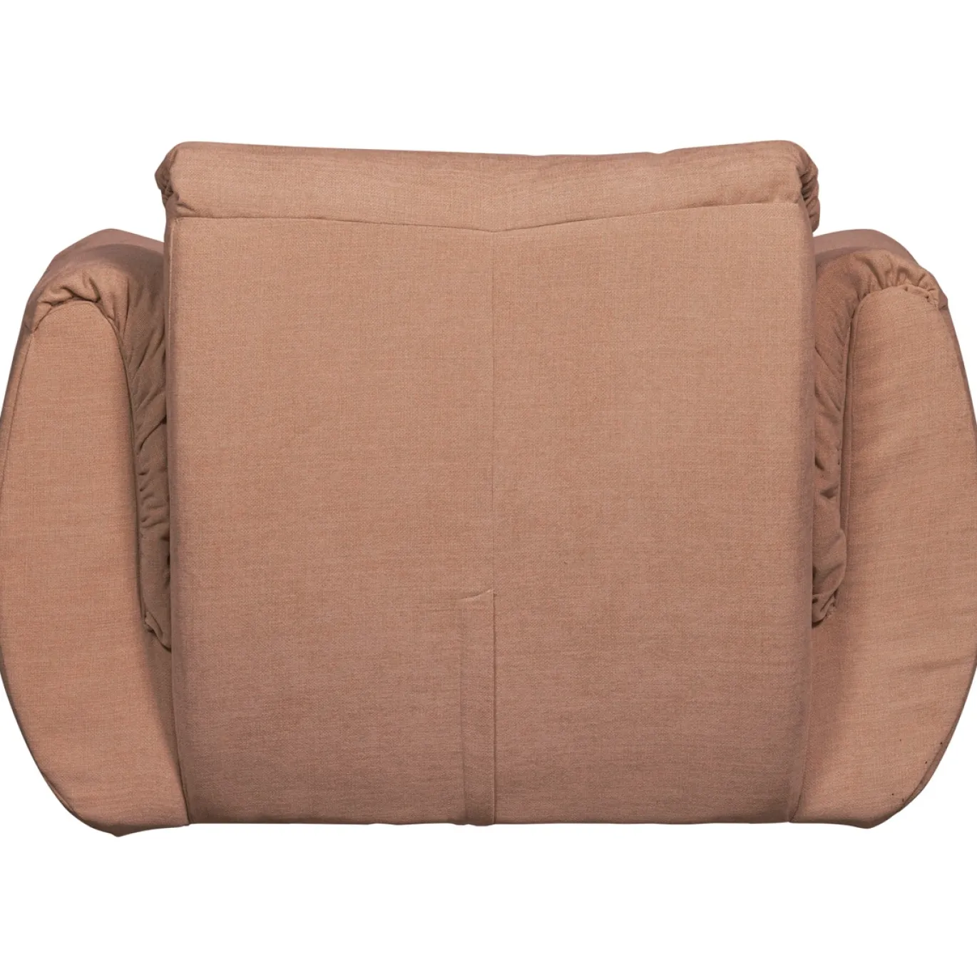 Woood Draaifauteuil Baggy Geweven Chenille Oudroze