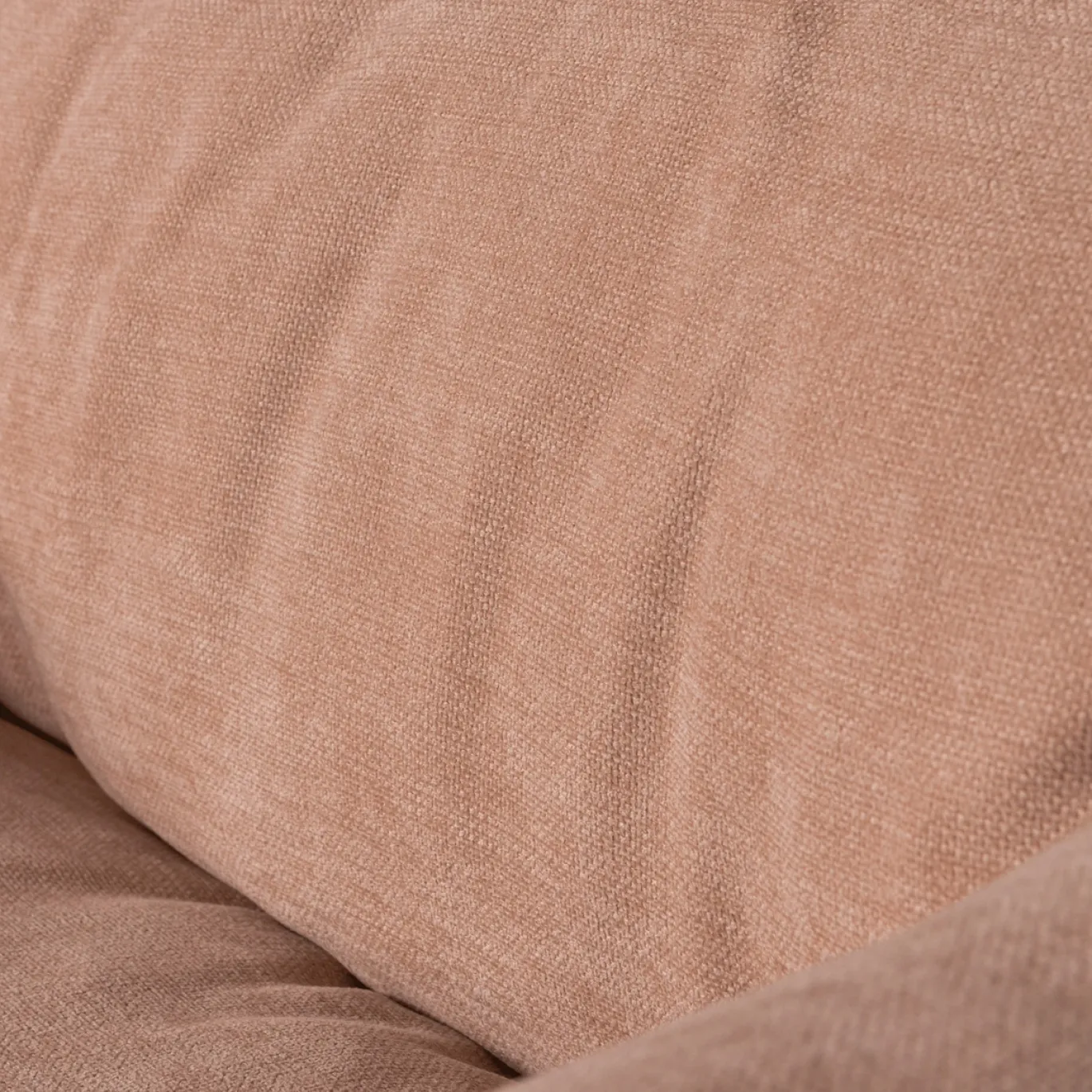 Woood Draaifauteuil Baggy Geweven Chenille Oudroze