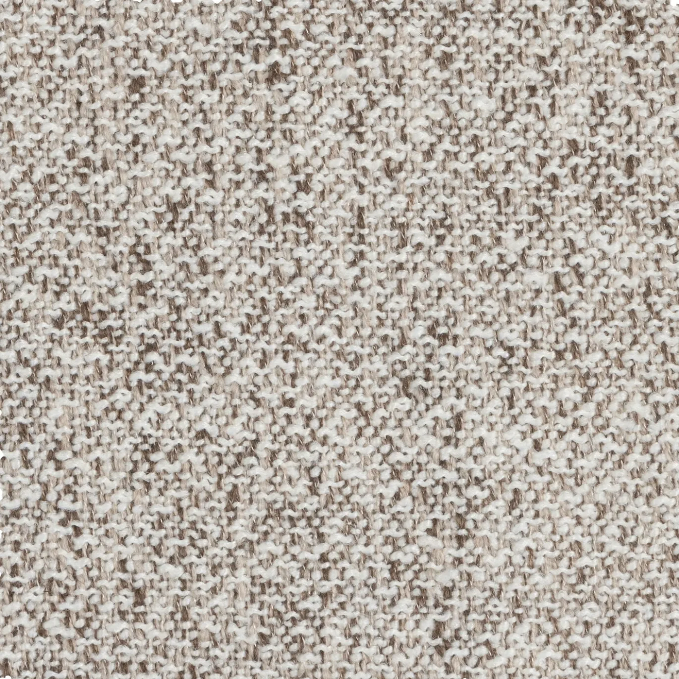 Woood Draaifauteuil Baggy Geweven Stof Naturel Melange