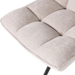 Woood Draaifauteuil Jouke Chenille Structuur Naturel