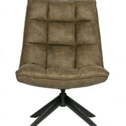 Woood Draaifauteuil Jouke Kunstleer Groen