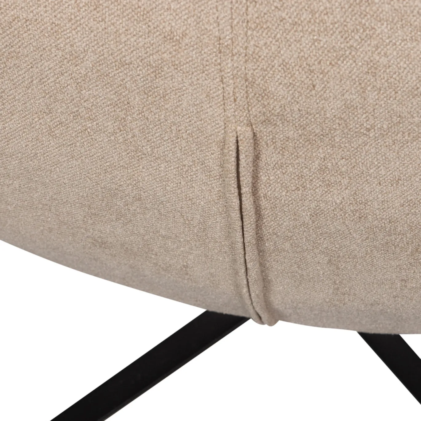 Woood Draaifauteuil Maudi Naturel