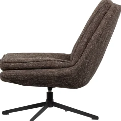 Woood Draaifauteuil Milaro Bruin Melange