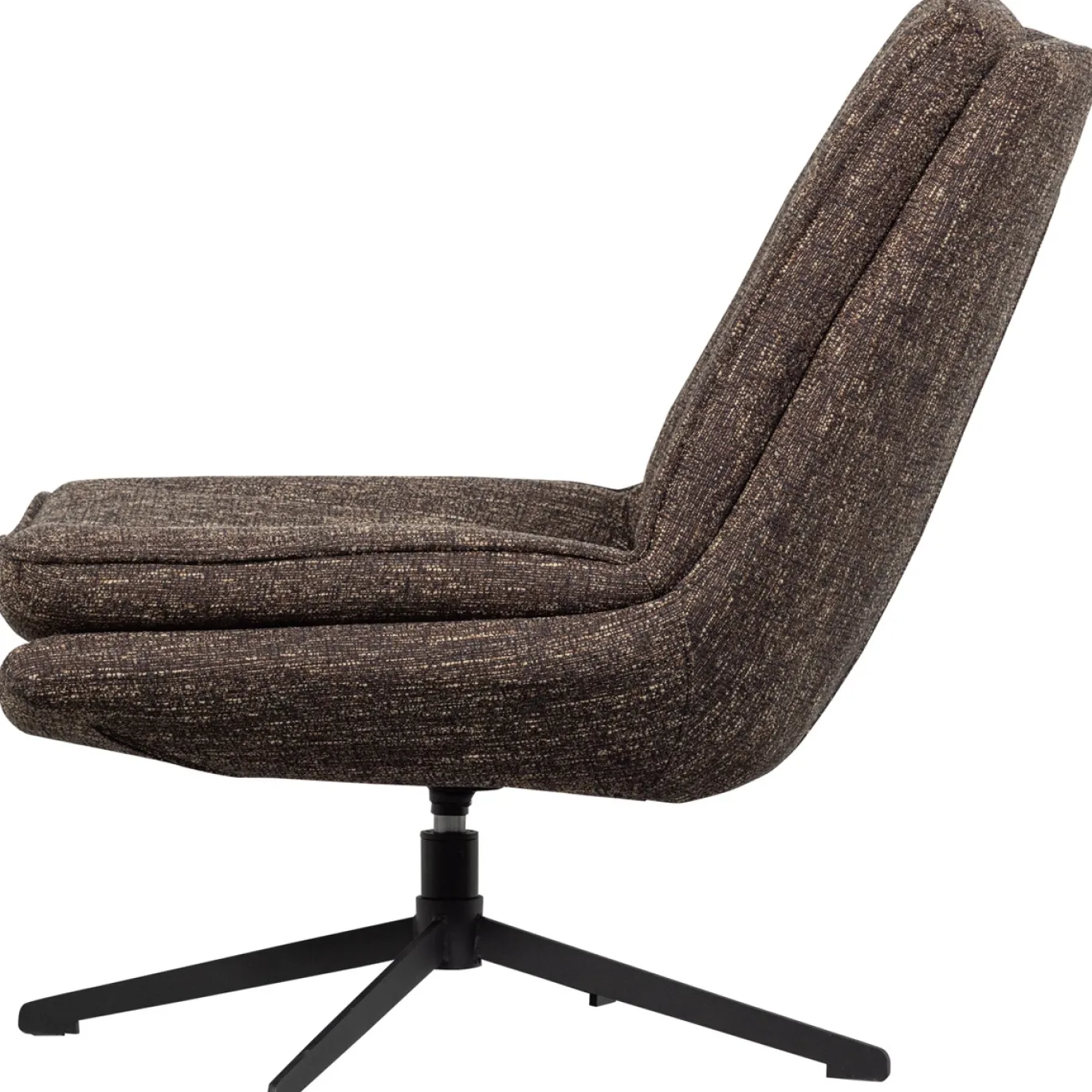 Woood Draaifauteuil Milaro Bruin Melange