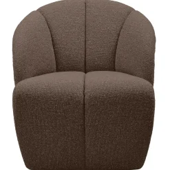 Woood Draaifauteuil Mojo Bouclé Bruin