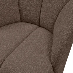 Woood Draaifauteuil Mojo Bouclé Bruin