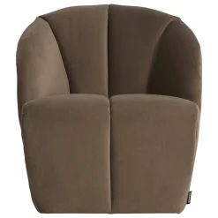 Woood Draaifauteuil Mojo Velvet Taupe