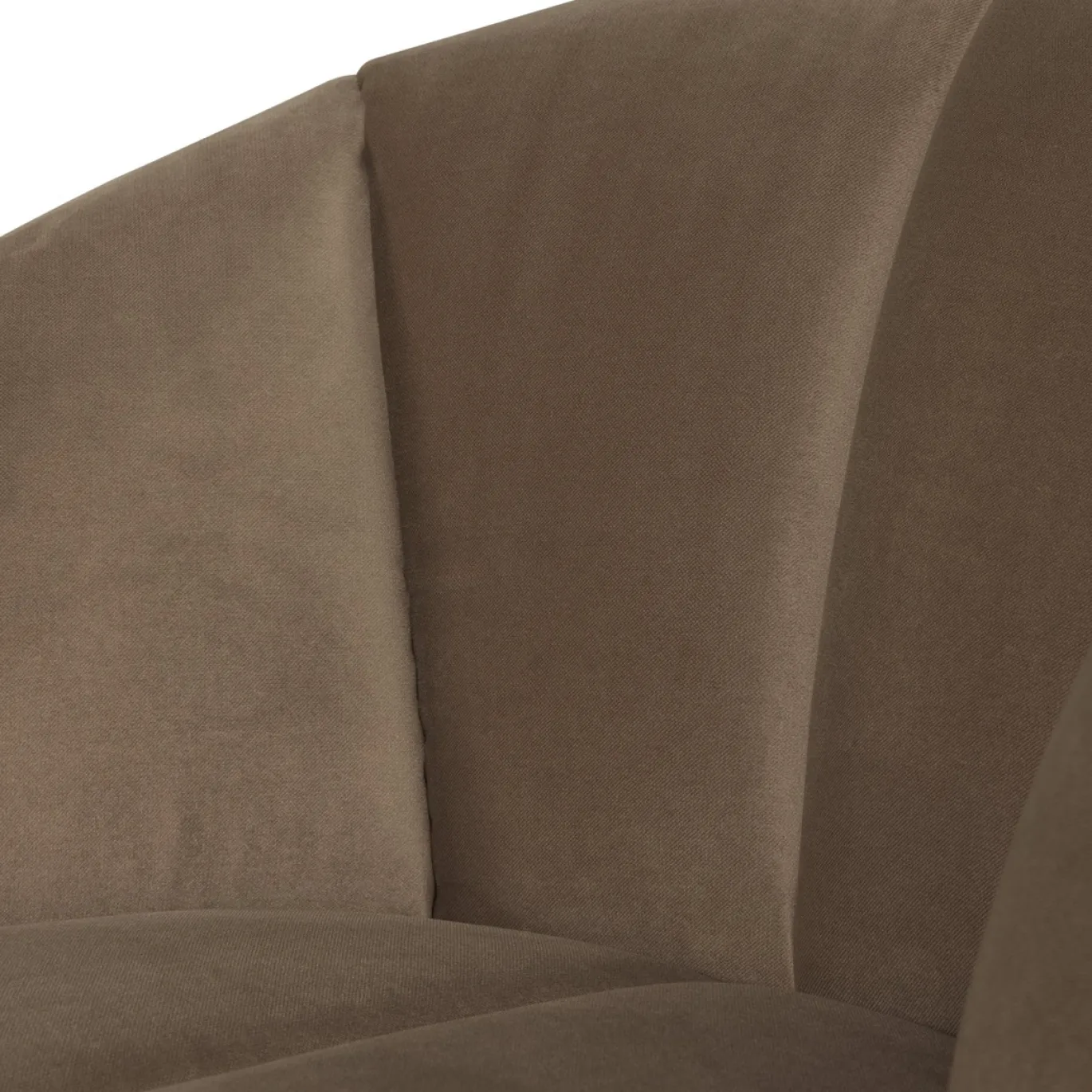 Woood Draaifauteuil Mojo Velvet Taupe