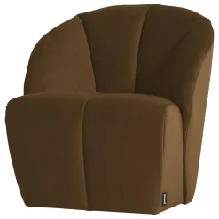Woood Draaifauteuil Mojo Velvet Honinggeel