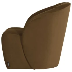 Woood Draaifauteuil Mojo Velvet Honinggeel