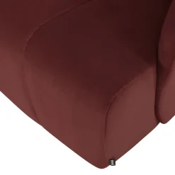 Woood Draaifauteuil Mojo Velvet Kastanjebruin