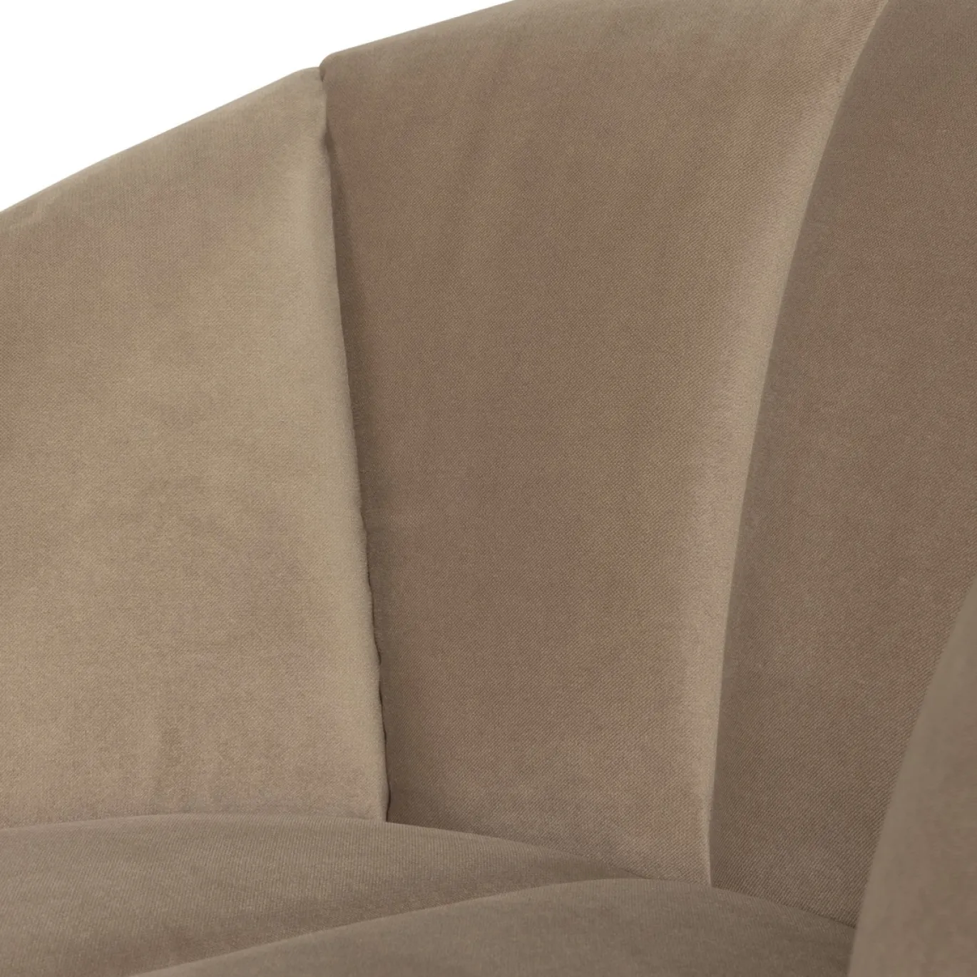 Woood Draaifauteuil Mojo Velvet Khaki