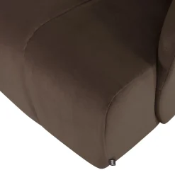 Woood Draaifauteuil Mojo Velvet Bruin