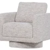 Woood Draaifauteuil Oska Naturel Melange