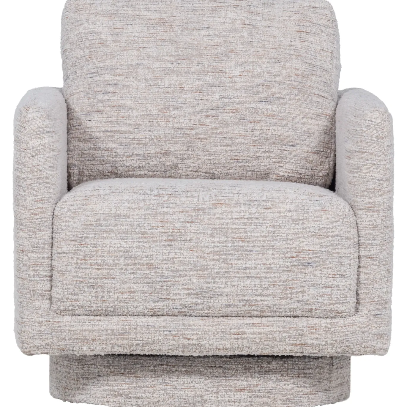 Woood Draaifauteuil Oska Naturel Melange