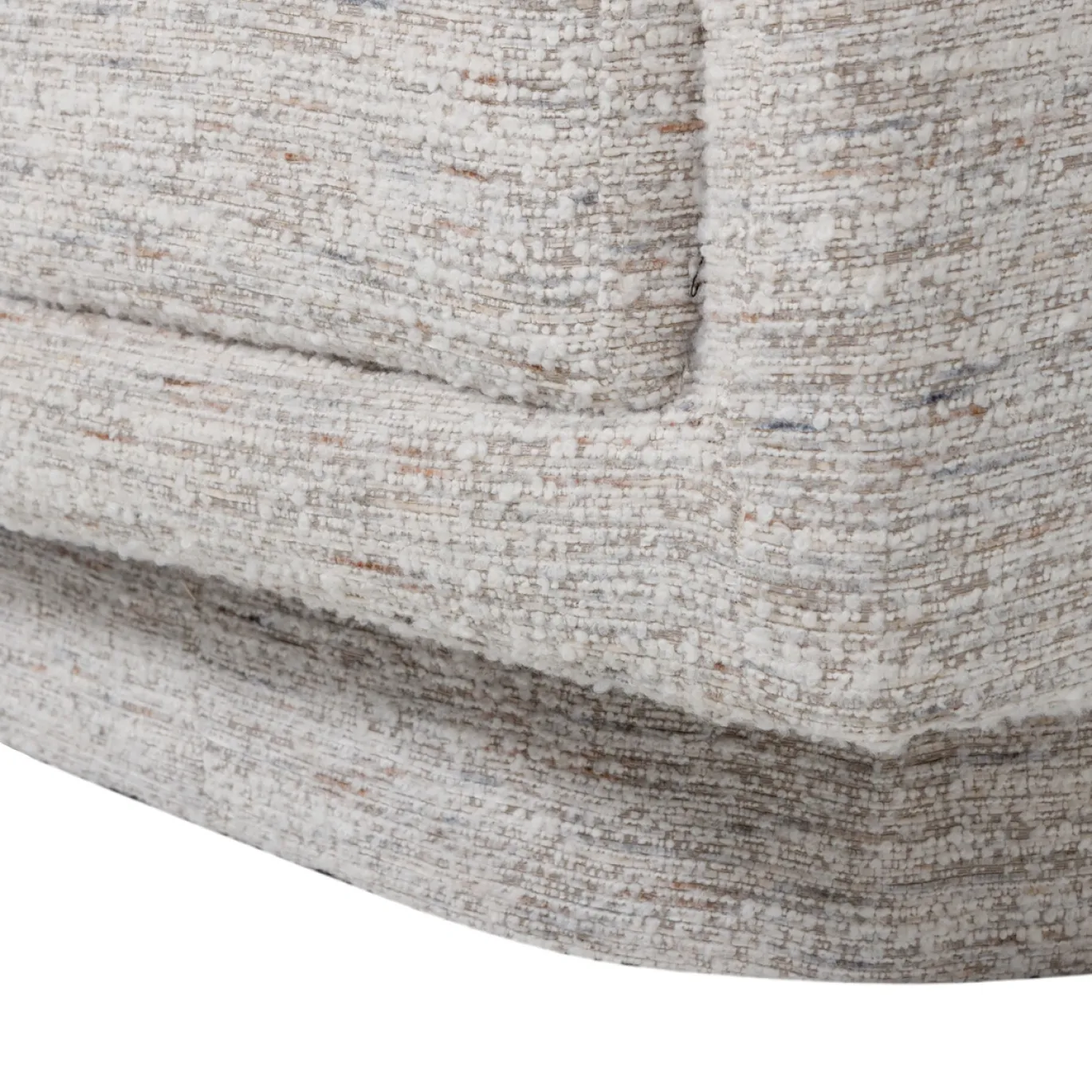 Woood Draaifauteuil Oska Naturel Melange