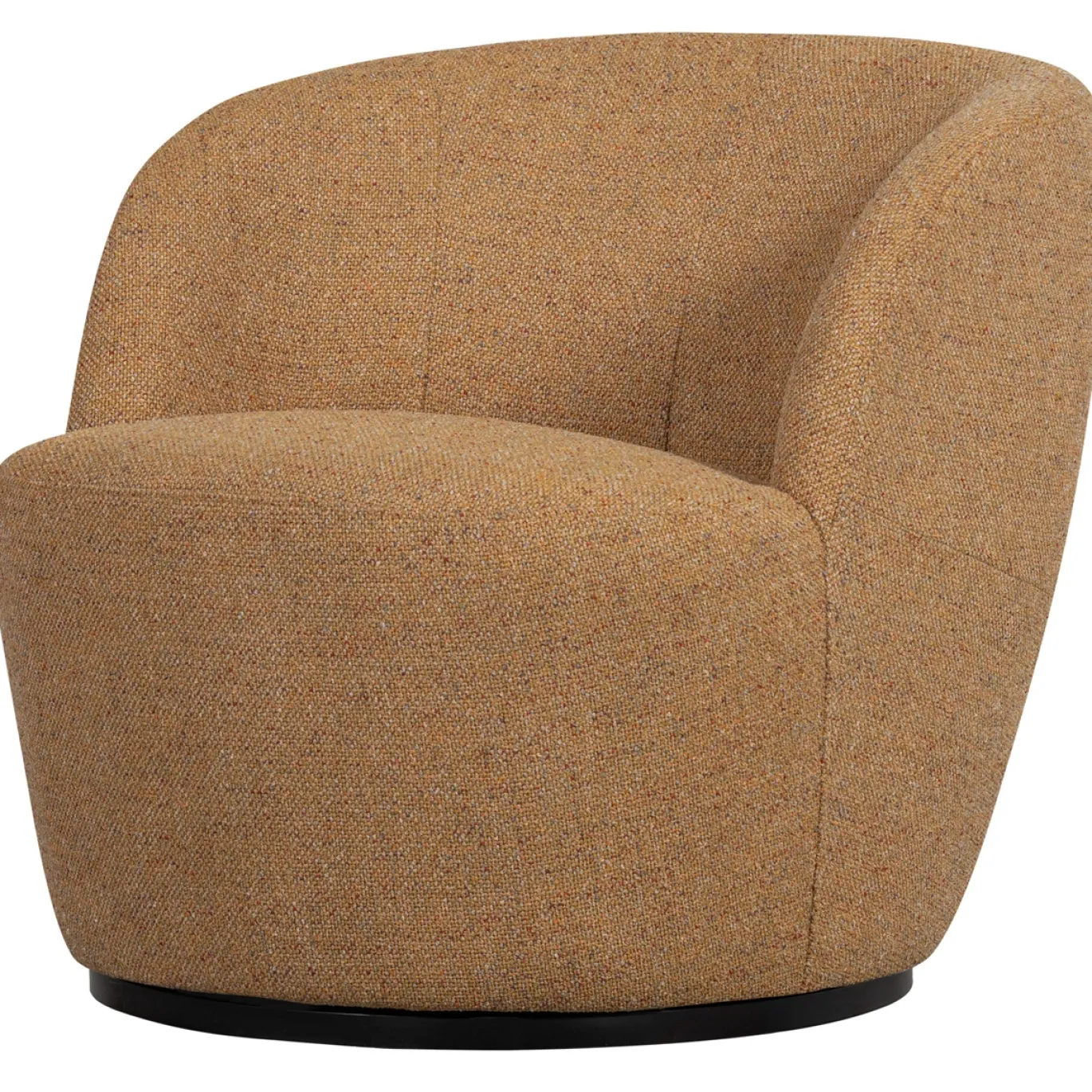 Woood Draaifauteuil Serra Curry