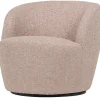 Woood Draaifauteuil Serra Naturel Melange