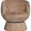 Woood Draaifauteuil Shuffle Naturel
