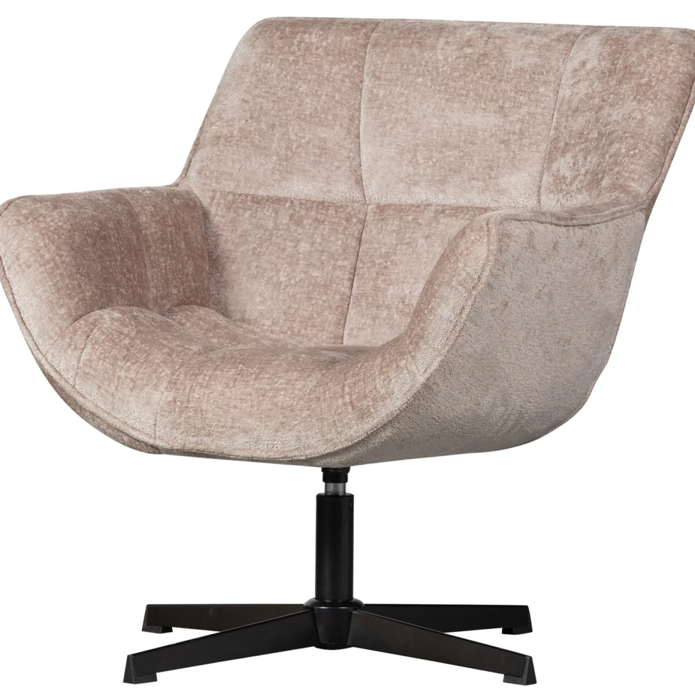 Woood Draaifauteuil Wibo Taupe