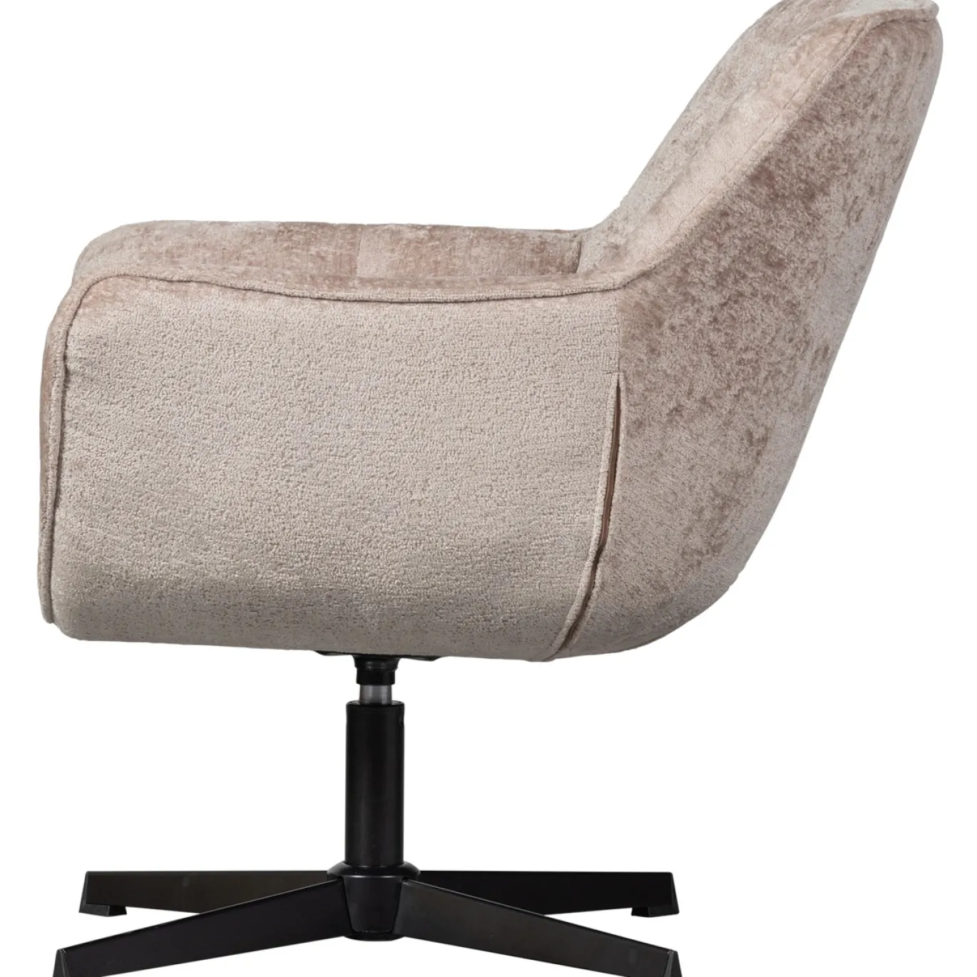 Woood Draaifauteuil Wibo Taupe
