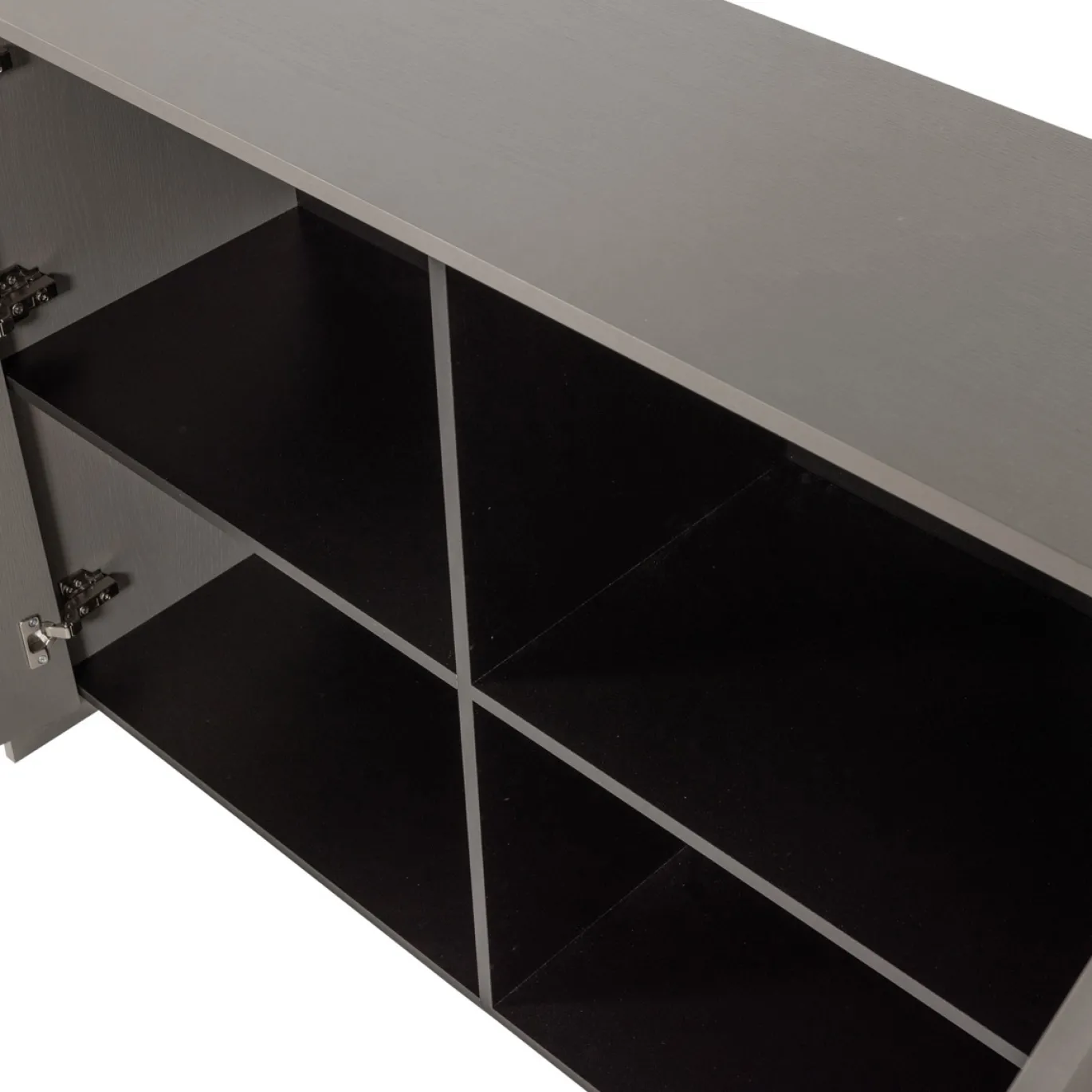 Woood Dressoir Brock 200cm Essenfineer Warmgrijs