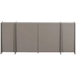Woood Dressoir Brock 200cm Essenfineer Warmgrijs