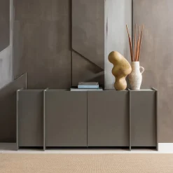 Woood Dressoir Brock 200cm Essenfineer Warmgrijs