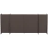 Woood Dressoir Brock 200cm Essenfineer Middenbruin