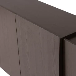 Woood Dressoir Brock 200cm Essenfineer Middenbruin