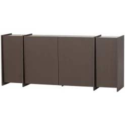 Woood Dressoir Brock 200cm Essenfineer Middenbruin