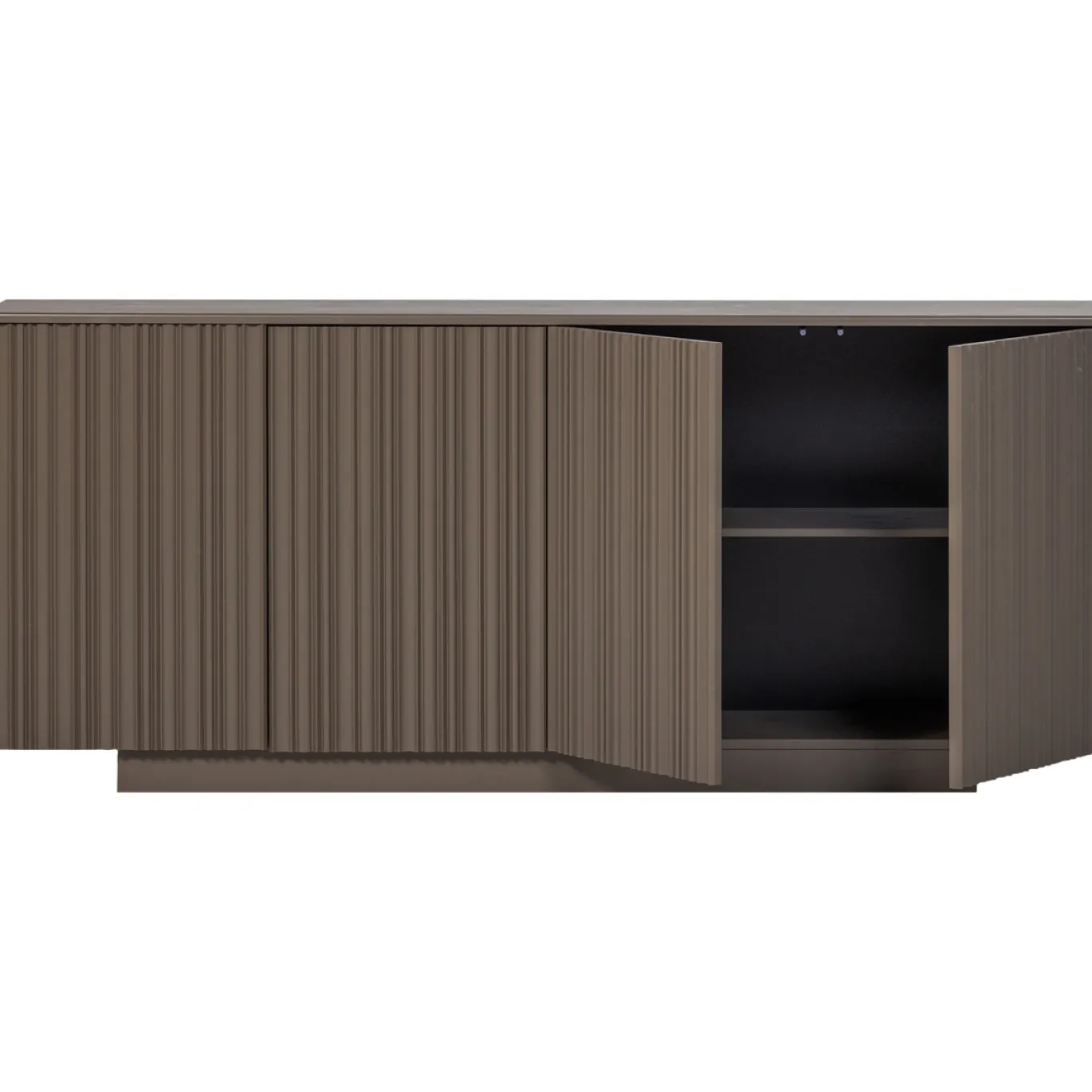 Woood Dressoir Nova 200cm Grenen Truffel Bruin