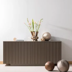 Woood Dressoir Nova 200cm Grenen Truffel Bruin